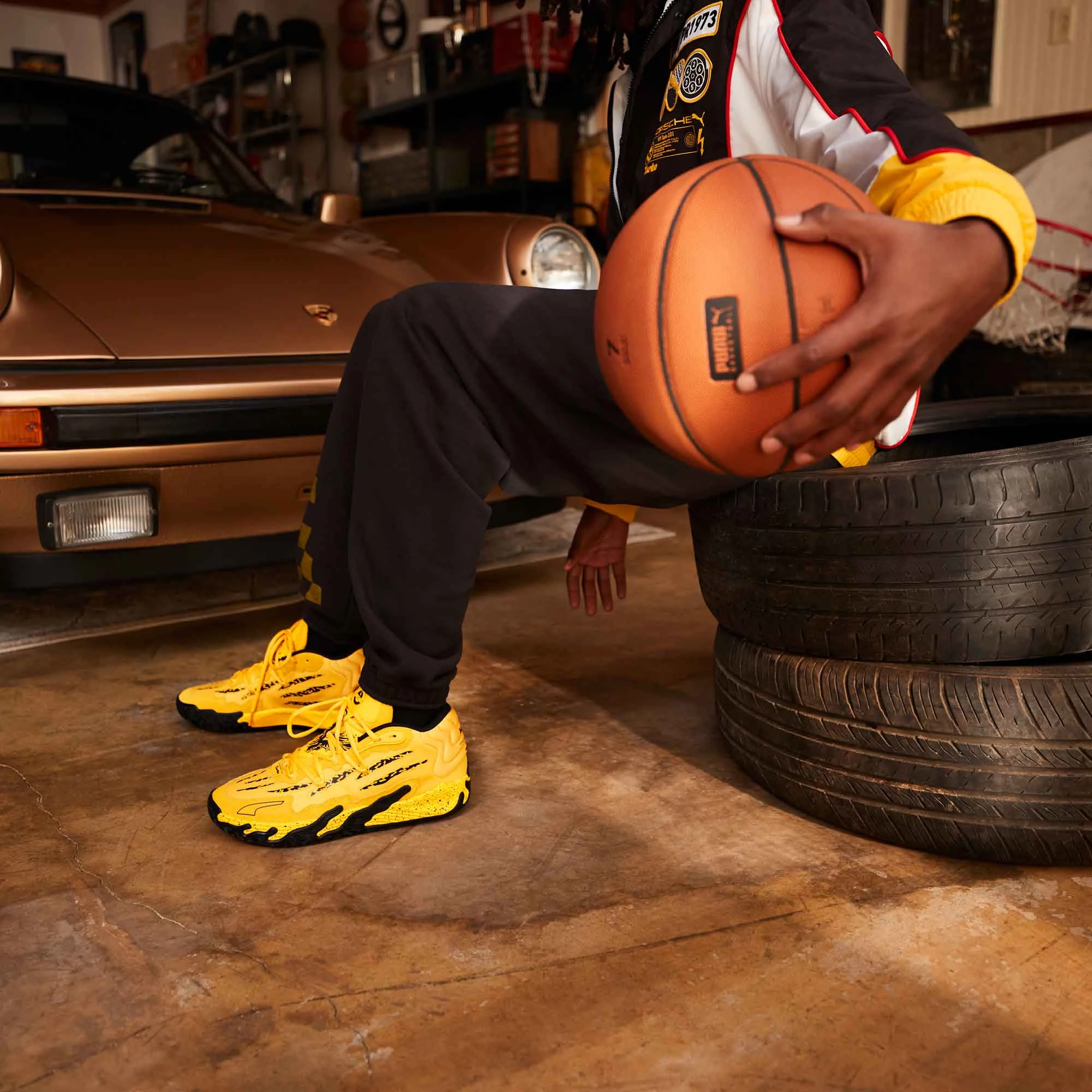 Porsche Puma Sport Yellow 309847-01 Dead Stock