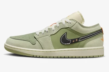 Jordan 1 Low SE Craft Light Olive Außenseite