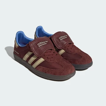 Wales Bonner adidas Samba Nylon Fox Brown schräg