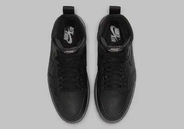 Jordan 1 Brooklyn Black von oben