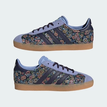 Liberty London x adidas Kids Gazelle Paar
