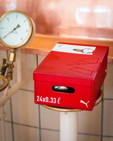 Rothaus x Puma Indoor Tannenzäpfle Mood Schuhkarton