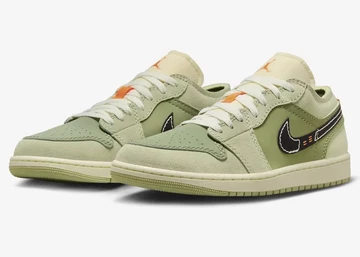 Jordan 1 Low SE Craft Light Olive Paar