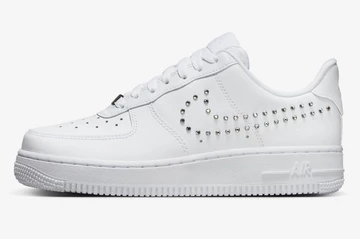 Air Force 1 Low White Chrome Studs