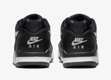 Stussy Nike Air Flight 89 Black von Hinten