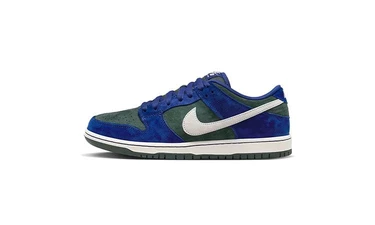 Nike SB Dunk Low Royal Blue Vintage Green Suede