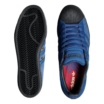 Arrow & Beast x adidas Superstar ADV Marine Paar