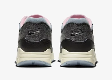 Air Max 1 86 Big Bubble Black Denim von Hinten