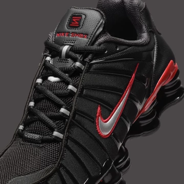 Nike Shox TL Black University Red Detailbild