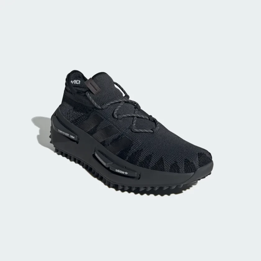 adidas gazelle silver green womens Shop Black Mens adidas NMD R1 Lace Up Sneakers – Shoebacca main image 0