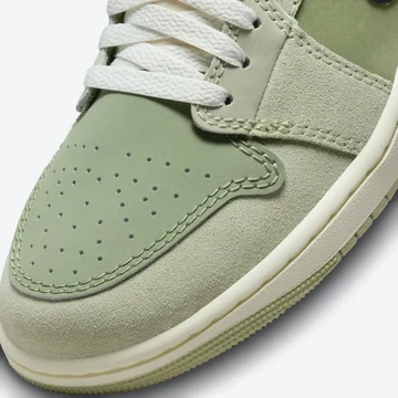 Jordan 1 Low SE Craft Light Olive Detail Toebox