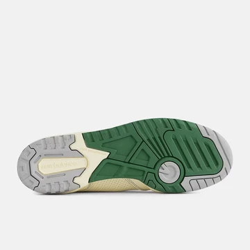 Aimé Leon Dore New Balance 550 Dawn Glow Pine Green außensohle