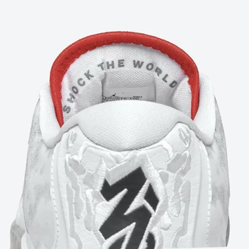 Jordan Zion 3 Fresh Paint Detail Zunge