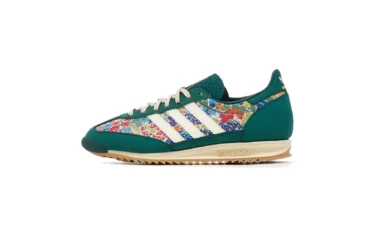 Liberty London x adidas SL 72 Collegiate Green