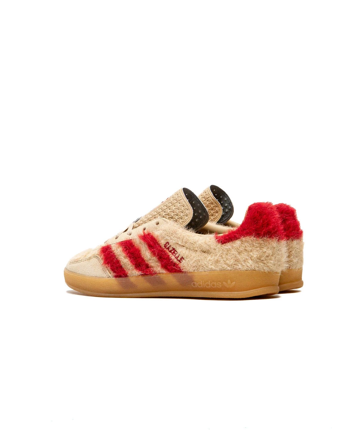 adidas gazelle silver green womens Fluffy Laces  MattB Customs