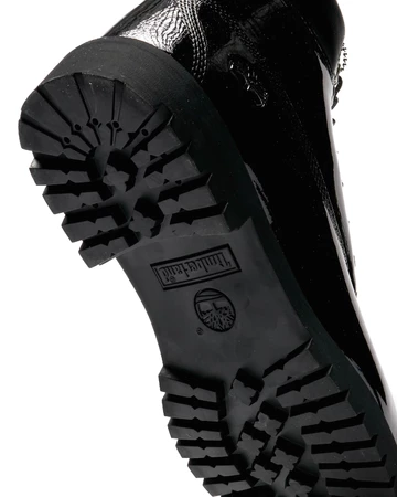 Ferse des Veneda Carter Timberland Heritage Boot Black Patent