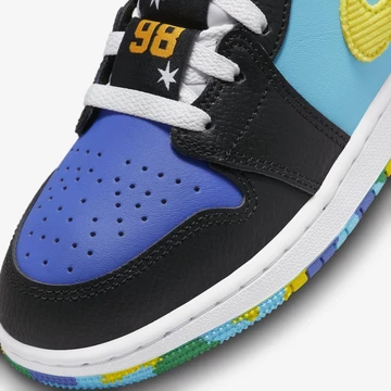 Jordan 1 Mid GS Six Championships Toe Box