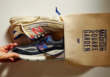 Kith New Balance 990v6 Madison Square Garden Lookbook Dusbag