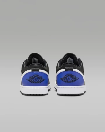 Jordan 1 Low Black Royal Toe