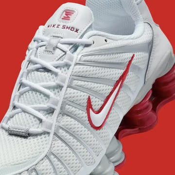 Nike Shox TL Gym Red Detail Zunge
