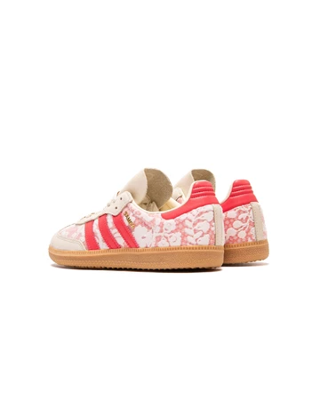 Liberty London x adidas Samba Better Scarlet Paar Fersen