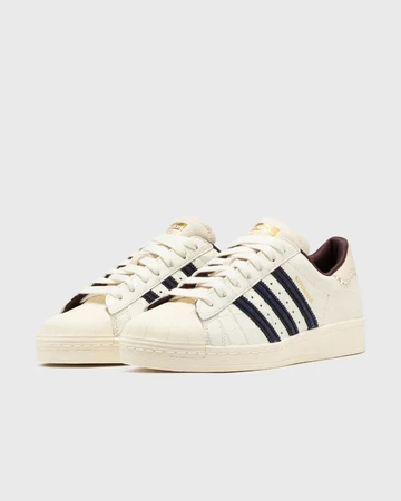 Wales Bonner x adidas Superstar White Croc schräg frontal