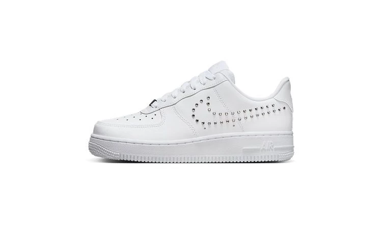 Nike studs white best sale