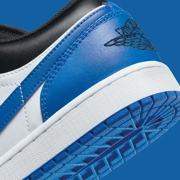Jordan 1 Low Royal Toe Ferse