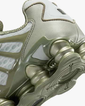 Nike Shox TL Light Army Ferse Details