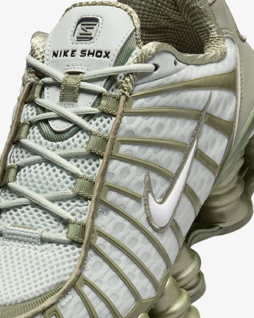 Nike Shox TL Light Army Upper Details