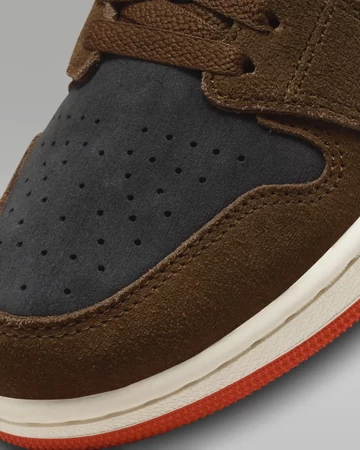 Jordan 1 High CMFT 2 Red Cacao Wow toebox