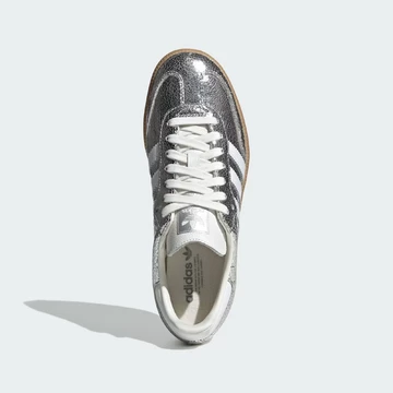 adidas Samba Cracked Silver Metallic Upper