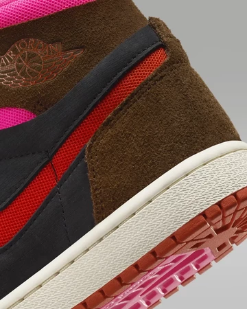 Jordan 1 High CMFT 2 Red Cacao Wow ferse