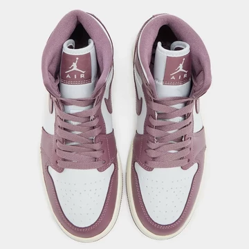 Jordan 1 Mid Sky J Mauve von oben