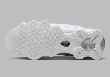 Nike Shox TL White Chrome Sohle