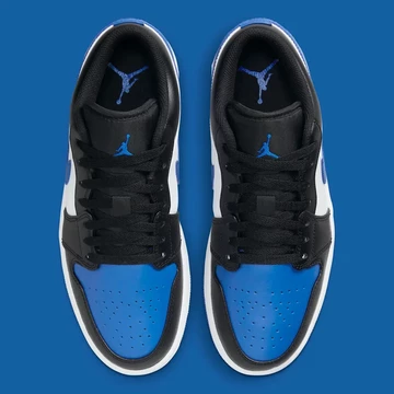Jordan 1 Low Royal Toe  von oben
