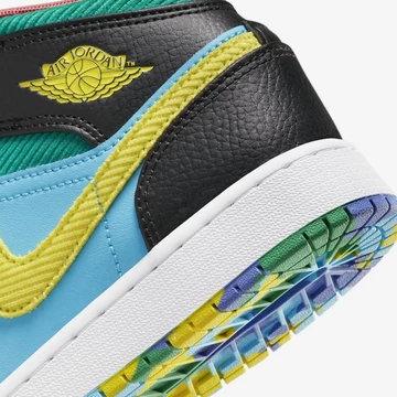 Jordan 1 Mid GS Six Championships FD1317-007 Release Ferse