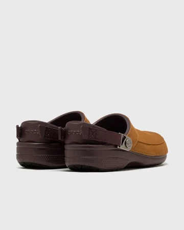 MoPQ Crocs Classic Clogs Mocha von Hinten