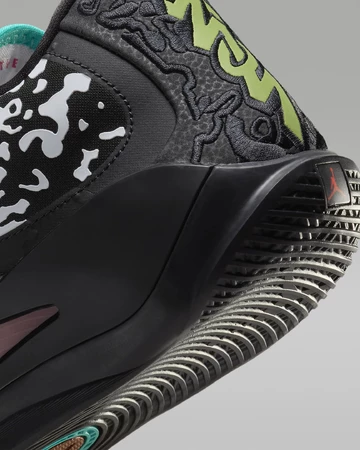 Die Ferse des Jordan Zion 3 Pear