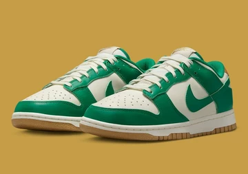 Dunk Low Malachite University Gold