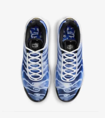Nike Air Max Plus OG Light Photography Blue von oben