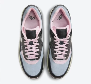 Air Max 1 86 Big Bubble Black Denim von Oben