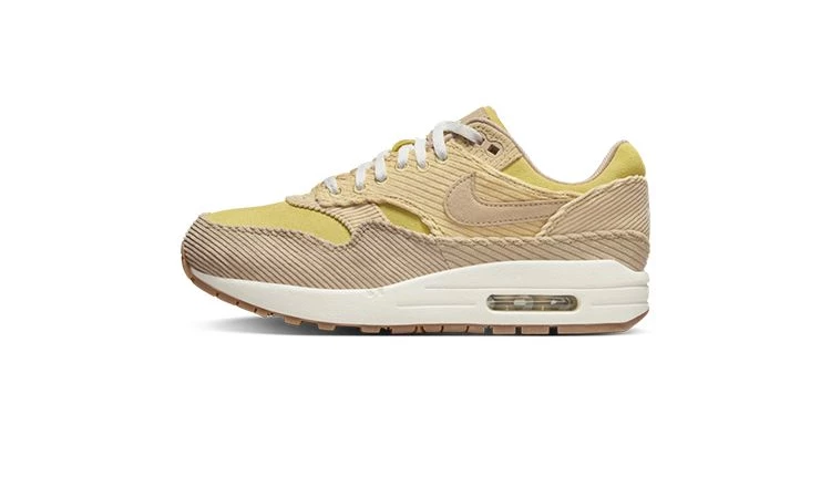 Air Max 1 Corduroy Buff Gold Hemp Dead Stock