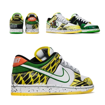 Ducks of a Feather x Nike Dunk Low What the Ducks Away von allen Seiten