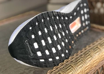 Die Outsole von einem adidas Boost