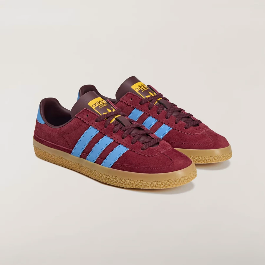 adidas gazelle silver green womens Adidas Samba OG W Maroon Crewht Goldmt main image 1