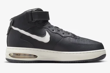 Air Force 1 Mid Evo Remastered Black White innen