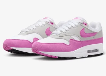 Air Max 1 Pink Rise schräg