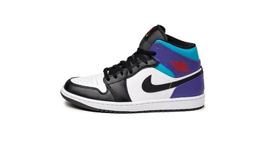 Jordan 1 Mid Bright Concord