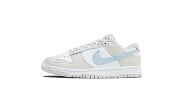 Dunk Low Grey Blue Mini Swoosh